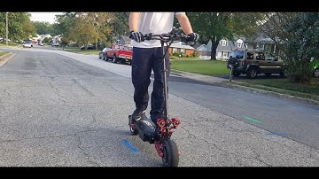 NANROBOT RS7 Speed test in all modes. electric scooter speed review. motorized scooter