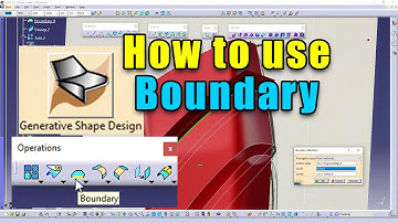 CATIA V5 - How to Use Boundary feature