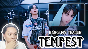 omg, I feel WEIRD! | TEMPEST - 'BANG!' M/V Teaser | REACTION!
