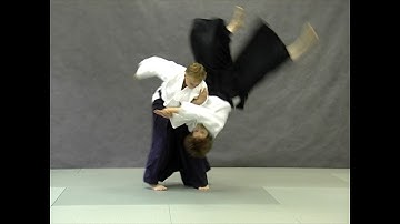 Shomen uchi koshinage (var. 1) | Справочник техник айкидо | Aikido techniques reference