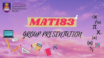 APPLICATION OF DIFFERENTIATION MAT183 | GROUP PRESENTATION