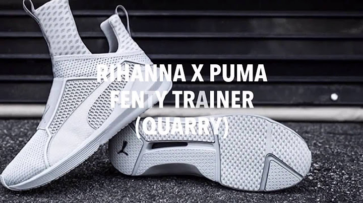 Puma fenty by rihanna high-top trainer sneaker my black năm 2024