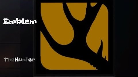 Emblem ( COD Black Ops 4 ) - TheHunter COTW | Shannonigans
