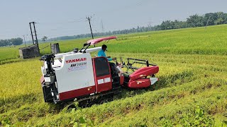 Yanmar Aw70Gw New Model Working Test Yanmar Harvester New Model 2025