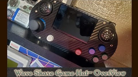 Review/Overview/Teardown/Build-Raspberry Pie 3B+ Wave Share Game Hat Handheld