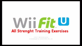 Wii Fit U: All Strength Training Exercises (Nintendo Wii U)