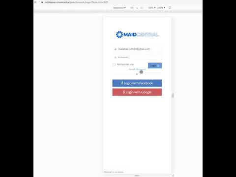 MC Tech    How to Login Mobile View