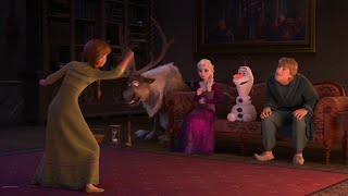 Frozen 2 - Elsa, Anna & Olaf Play Charades (Korean)