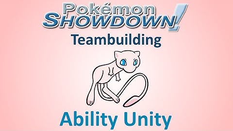 Pokemon Showdown! Team Building | Ep. #1 | Ability Unity | Set Up & Roll Out!