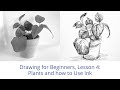 How to draw a plant for the Untrained