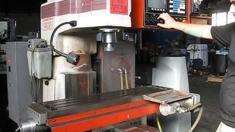 TREE JOURNEYMAN 325 THREE-AXIS CNC VERTICAL MILLING MACHINE w/ 4th AXIS TABLE