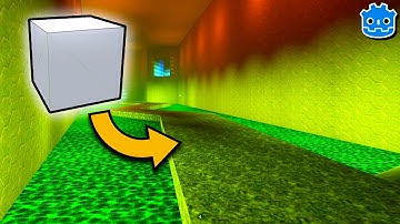 How To Make 3D LEVELS in GODOT