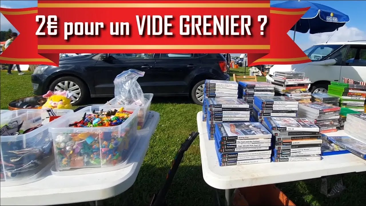 2€ L'ENTREE ILS SONT FOUS ?? VIDE GRENIER LIVE