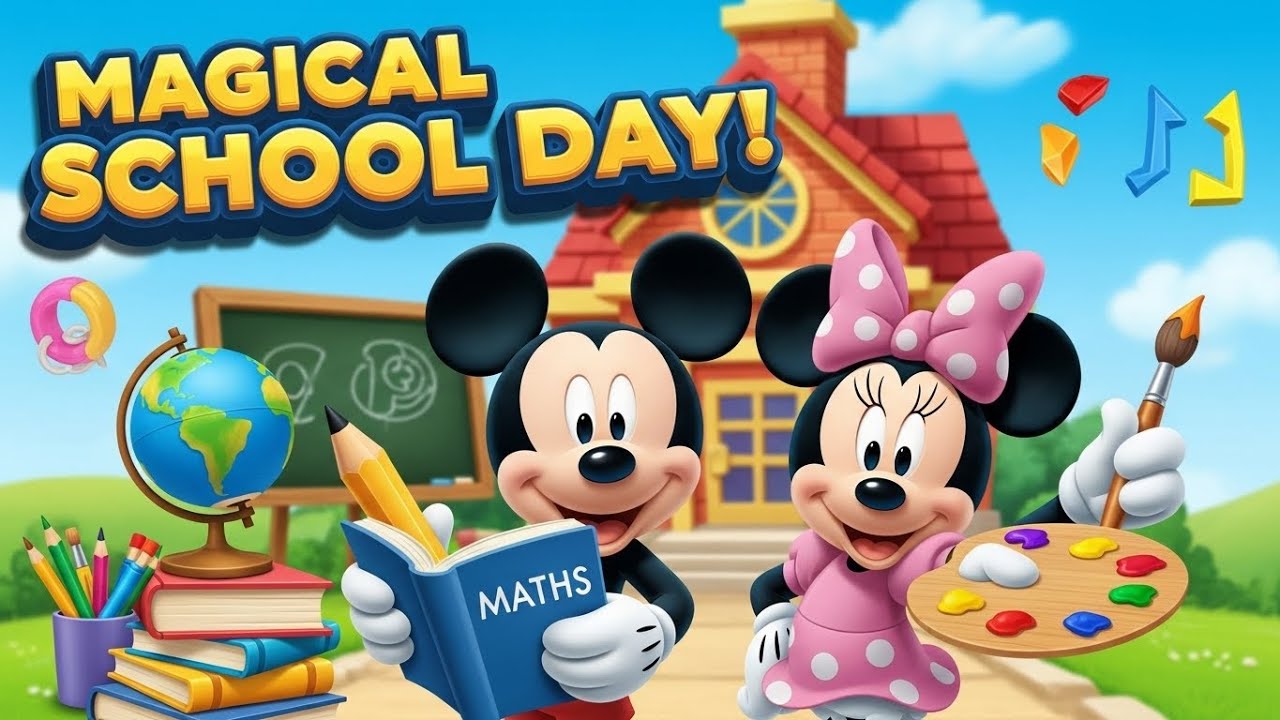 Mickey & Minnie’s Magical School Day | Fun Learning Adventures for Kids