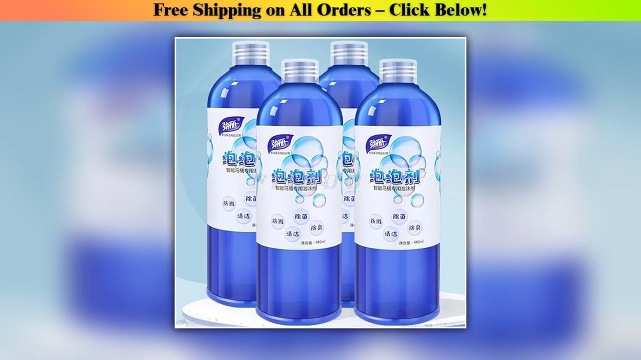 Foam Shield Liquid For Intelligent Toilet Special Bubble Anti-odor Anti-bacterial Anti-splash