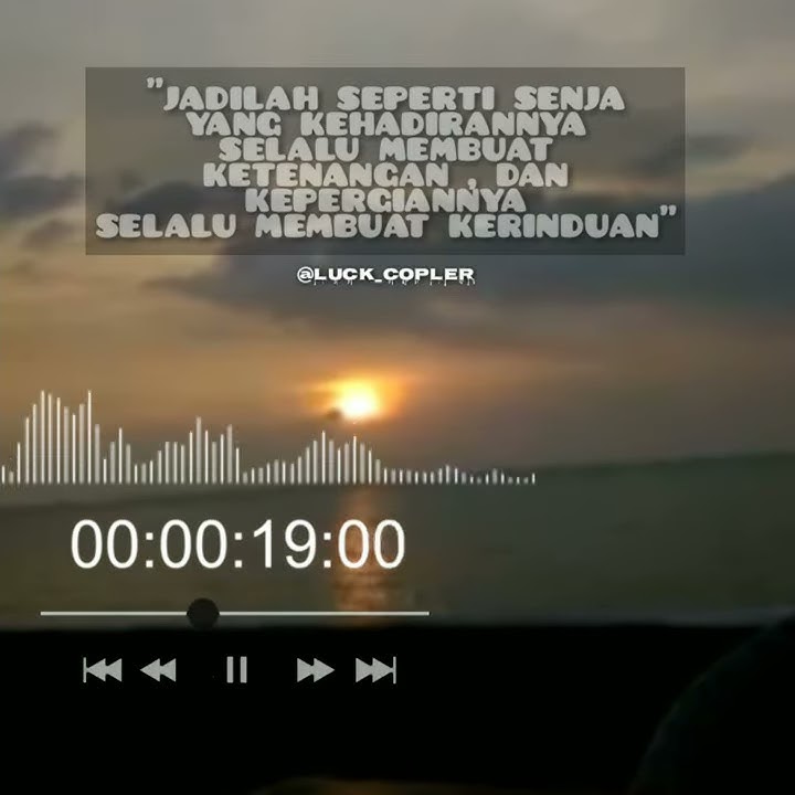 Story WA | tentang rindu - virzha | story WhatsApp buat pacar | story WhatsApp baper