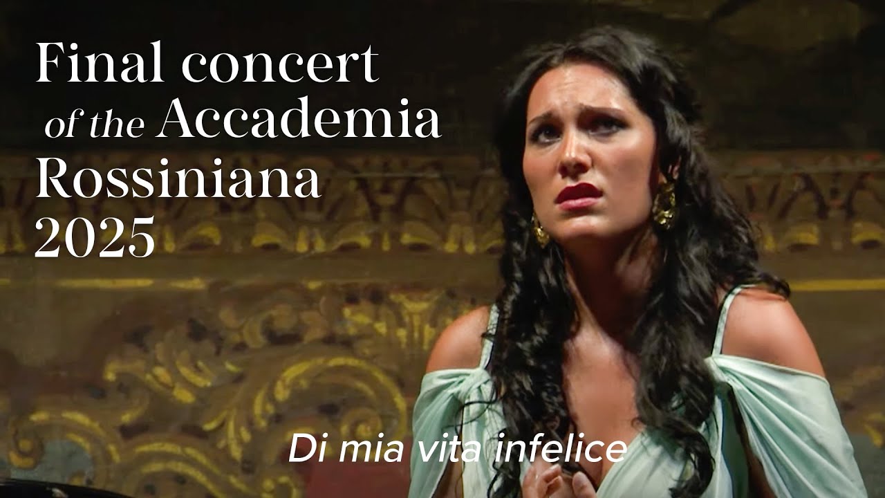 Di mia vita infelice (Tancredi, Rossini)– ACCADEMIA ROSSINIANA 2025 – Rossini Opera Festival
