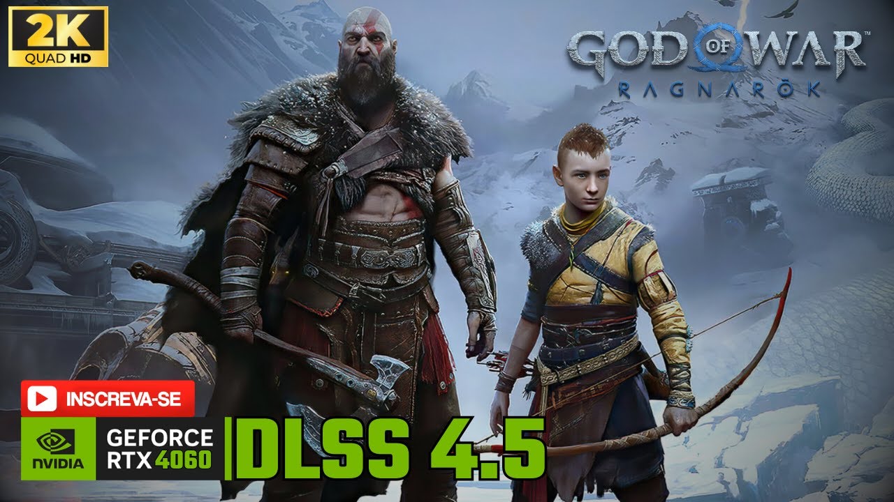 God of War Ragnarok: RTX 4060! EM QUAD-HD!! TESTE Nvidia DLSS 4.5 - YouTube