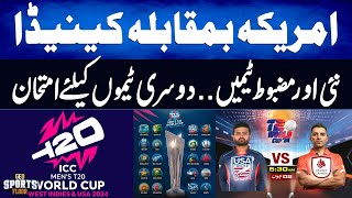 World Cup T-20 - USA vs Canada - Sports Floor | 1st June 2024