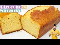 BIZCOCHO de NARANJA🍊🍞🍊 (SIN PESAR INGREDIENTES) jugoso y delicioso 🍊🍞🍊