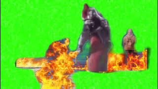 Green screen ultraman geed fire