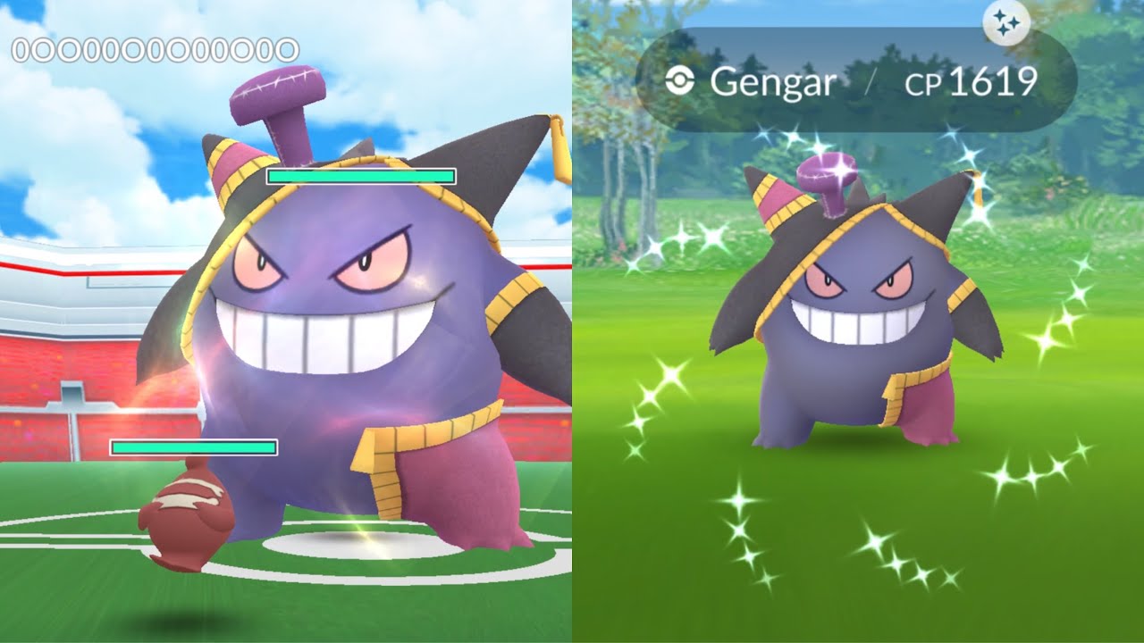 MY GREATEST EVOLUTION EVER - SHINY MEGA GENGAR in Pokémon GO! (Halloween  Update) 