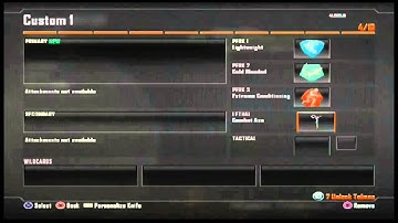 Cod Black ops 2 trolling class setup knife only