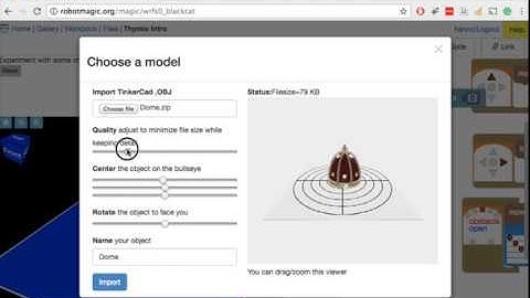 Make Tinkercad 3D Models come alive with RobotMagic!