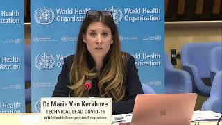 WHO gives an update on the global COVID-19 pandemic