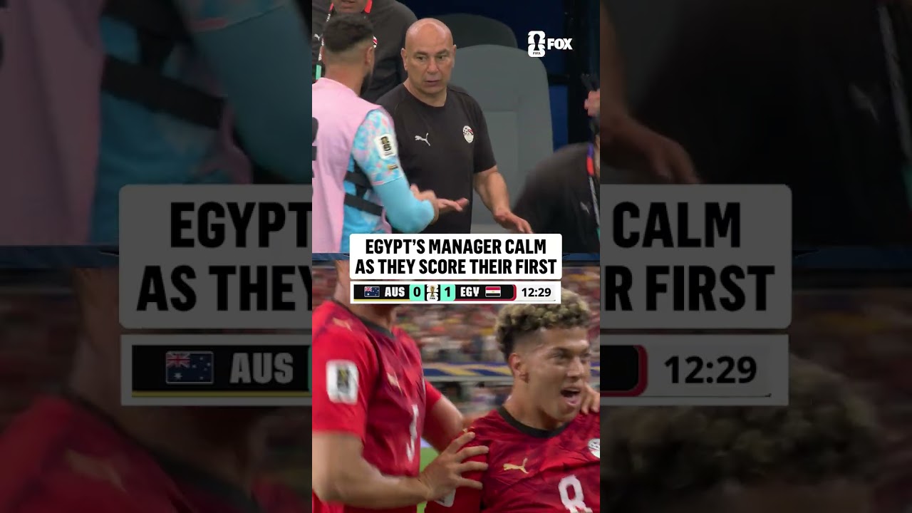 Hossam Hassan hit the "Calma Calma" after Egypt took the lead 🇪🇬