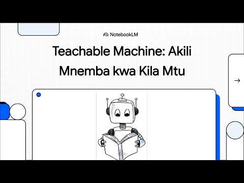 MODULI YA 5 Google Teachable Machine Jenga AI Bila Kodi Ndani Ya Dakika 3 IrenteAI