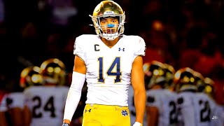 Most FREAKISH Athletic SAFETY in College Football || Notre Dame Safety Kyle Hamilton Highlights ᴴᴰ