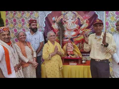 गणेश चतुर्थी पर गणपति स्थापना एवं गुलशन गुप्ता जी का जन्मदिवस समारोह 🚩हिमाचल देव सेना संस्था