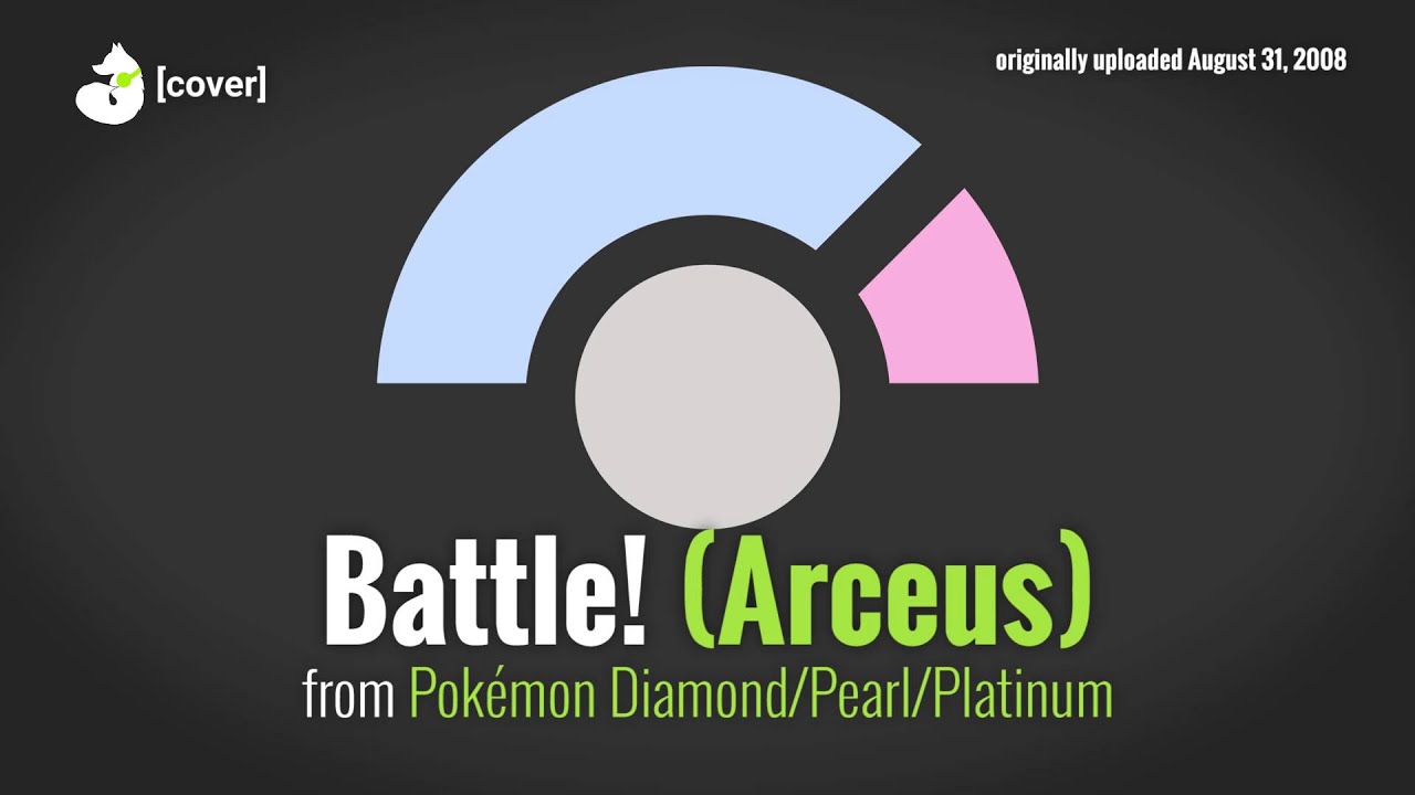Battle! (Arceus) (from Pokémon DPPt) cover by Kunning Fox - YouTube