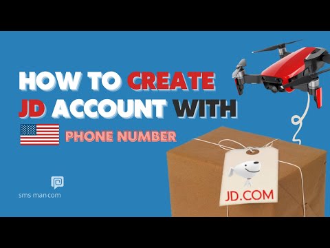 JD account verification | Login JD.com with US fake phone number