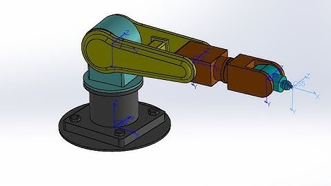 Part#3: Tính động học thuận cánh tay Robot 4 bậc tự do