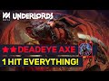 Dead Eye Axe = 1 Hit Slam Dunk! Great Dragon Brawny Combos!  | Dota Underlords