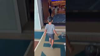 Mom and dad take son on his first cruise ever #shorts