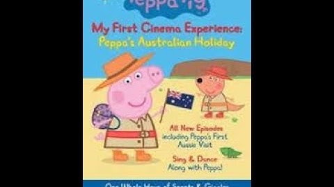 Peppa Pig Movie - My First Cinema Experience - Peppa Pig Movie 2019