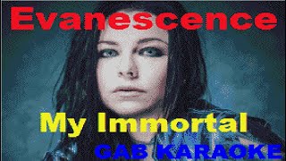 Evanescence - My Immortal - Karaoke Lyrics Instrumental