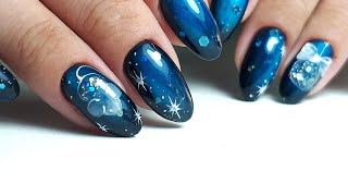  ОЧЕНЬ КРАСИВЫЙ и ОЧЕНЬ ПРОСТОЙ новогодний МАНИКЮР COSMOPROFI ЗИМНИЙ дизайн СИМВОЛ 2020 