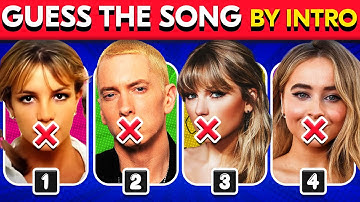 Guess the SONG by INTRO🎶 The  Hottest Hits from 2000 to 2025 | Music Quiz