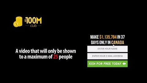 $100 M Club Review - $100 million dollar club review - is $100 m club a scam? The truth youtube