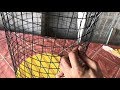 DIY: Cute Wire Basket / Hamper from Recycled Materials