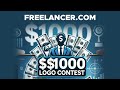$1000 Logo Design Contest on Freelancer.com | লাইভ ডিজাইন চ্যালেঞ্জ!