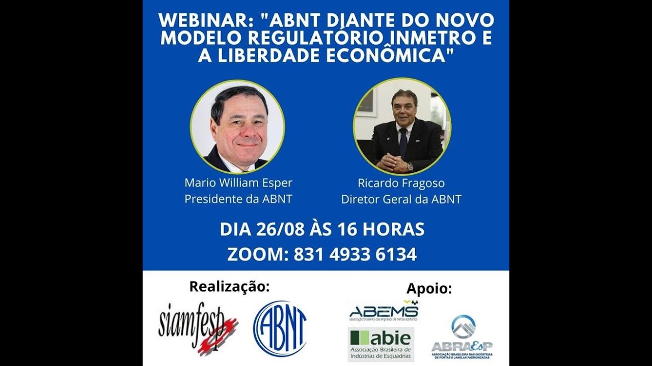 Webinar: ABNT Diante do Novo Modelo Regulatório do INMETRO e a ...