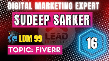 Fiverr Intro, Seller Profile Creation & Optimization Class 16