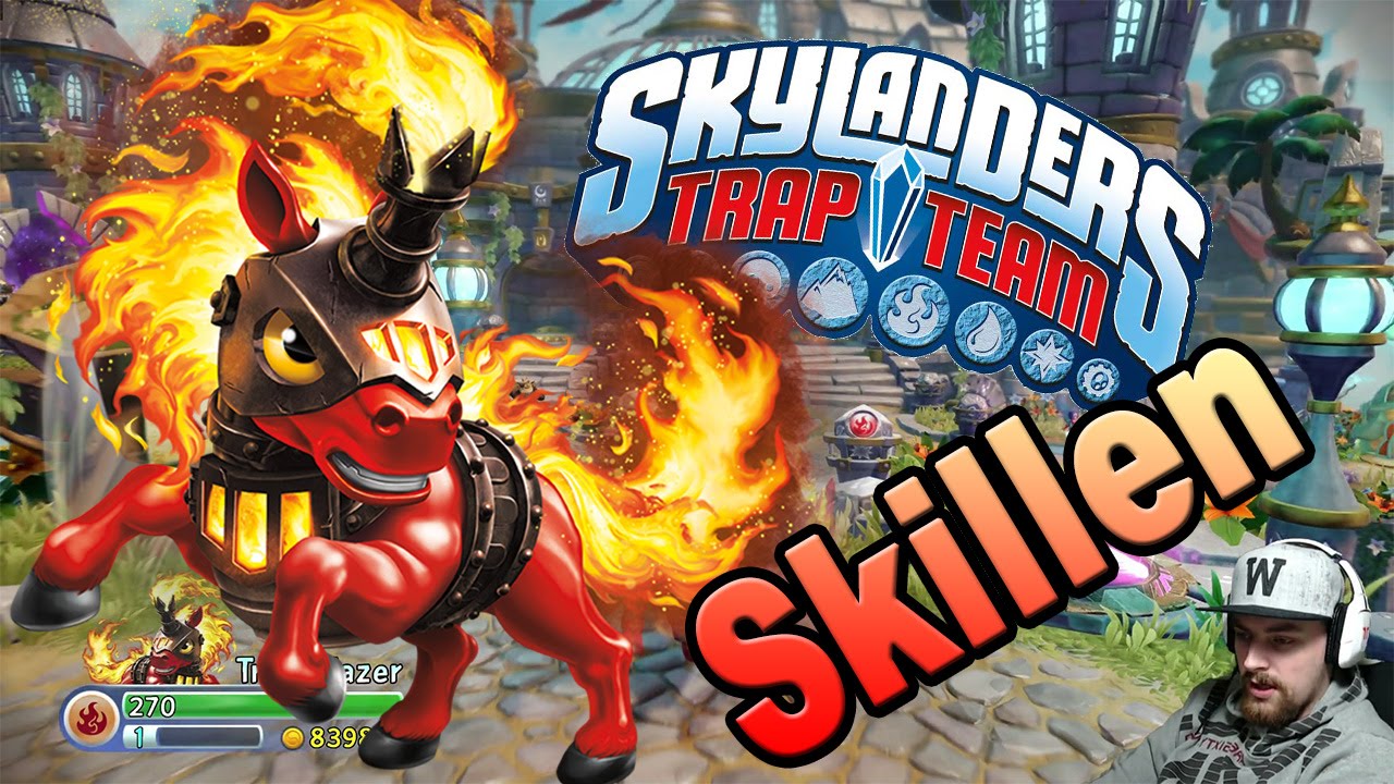 Skylanders Trap Team - Trail Blazer Skillen auf Pferde ... Skylanders Trap Team - Trail Blazer Skillen auf Pferde ...