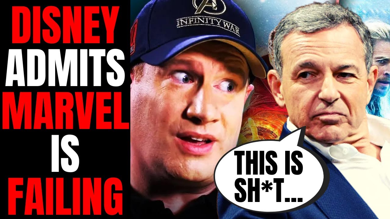 Disney CEO Bob Iger ADMITS That Marvel Is FAILING! | Woke Disasters Will FORCE Them To Slow Down?