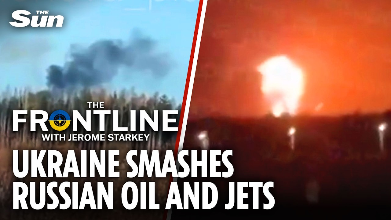 Ukraine defies Trump with Russian oil blitz and SIX jets destroyed in Neptune missile strike